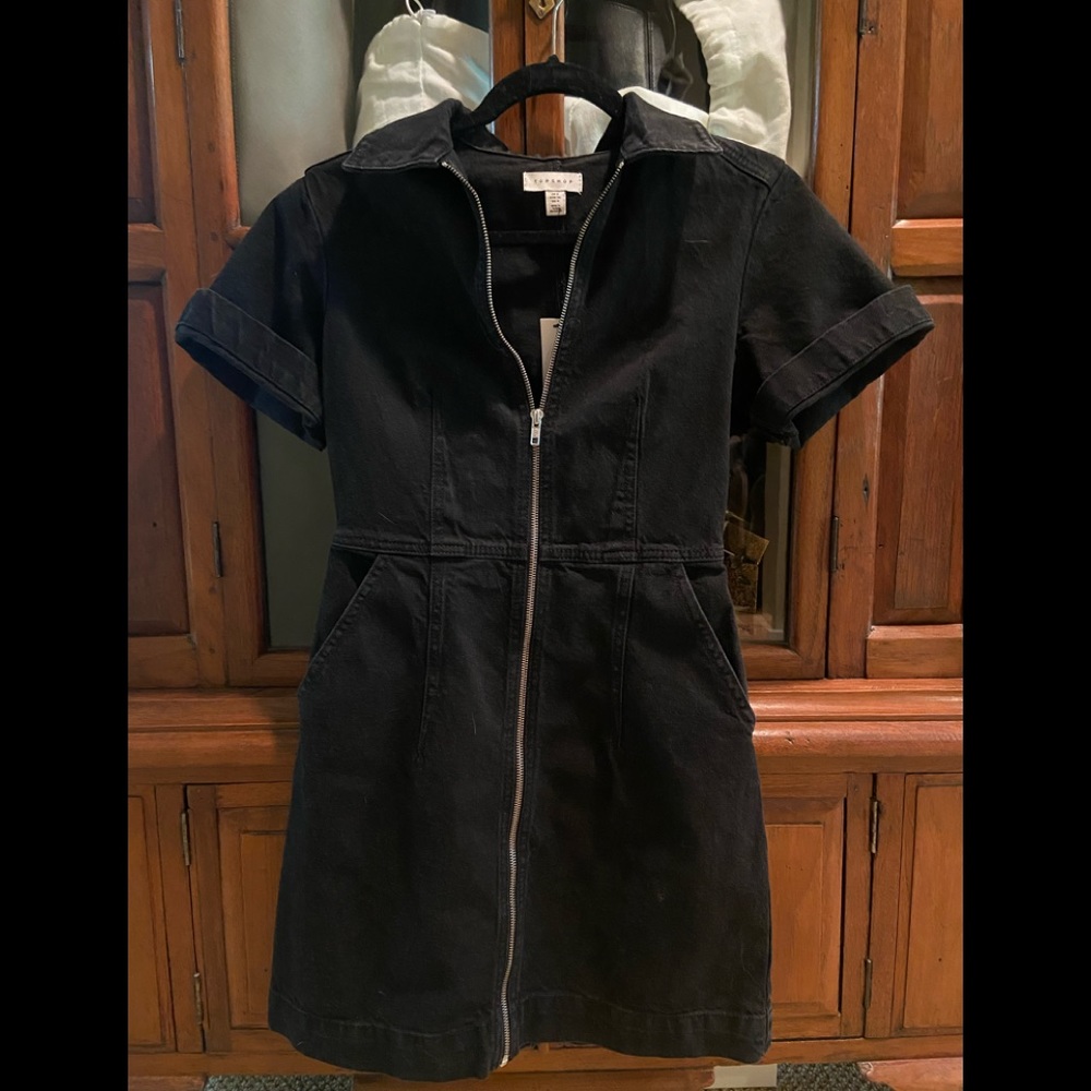 Black Denim Dress